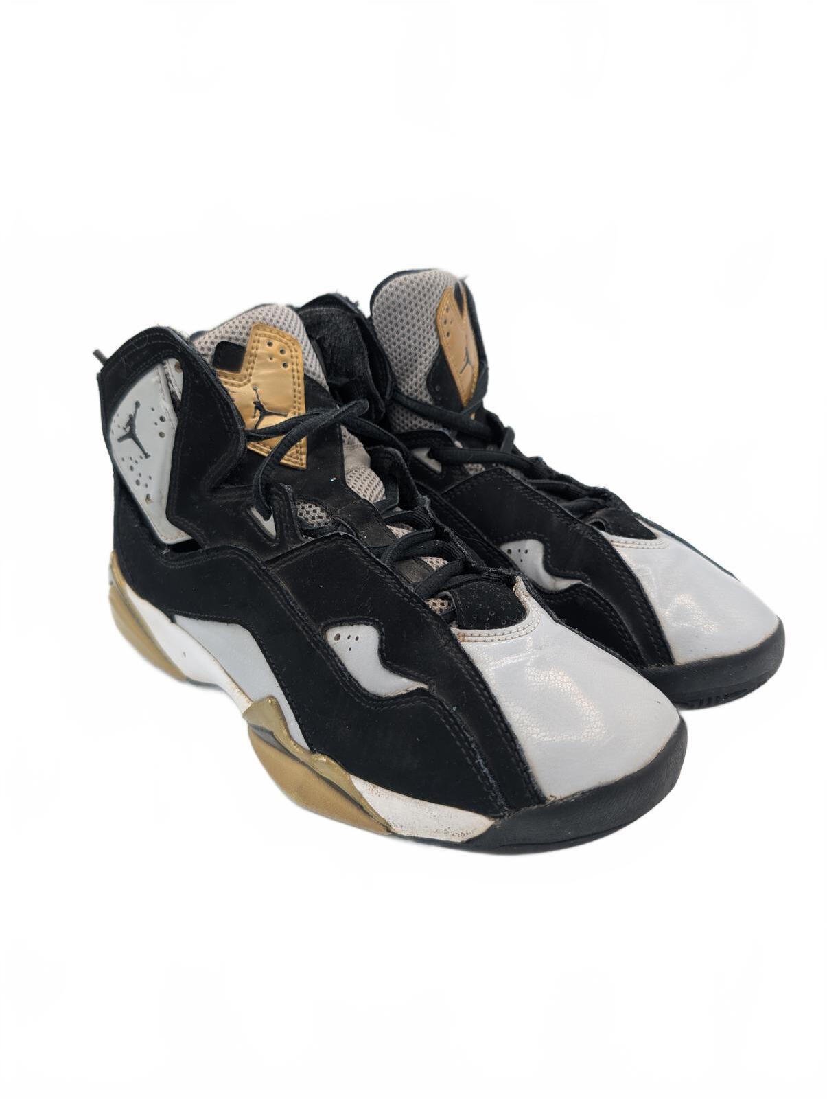 Air Jordan 5 Retro Low Gs Black Gold Sneakers Youth 5.5y Womens 7